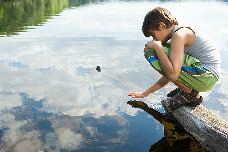 Kinder können in der Erlebnispädagogik viel von der See und der Natur lernen