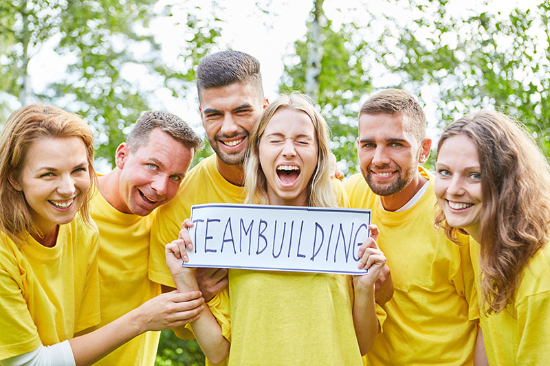 Teambuilding mit jungen Menschen in der Erlebnispädagogik