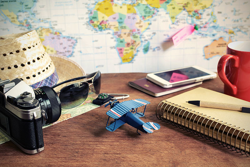 Planen und Vorbereiten einer Reise