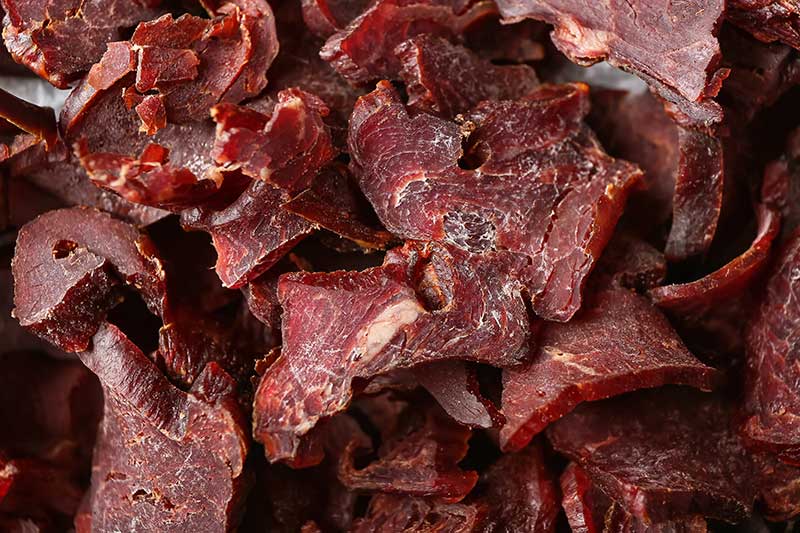 geräuchertes Fleisch