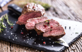 Rare Steak Fleisch