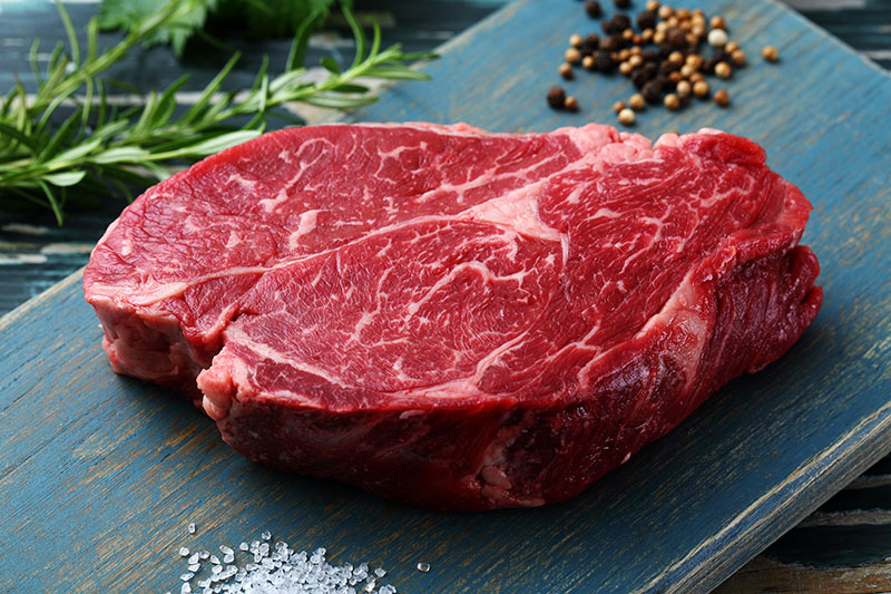 Rohes Steak rotes Fleisch