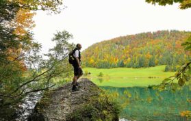 Aussicht genießen und Natur verstehen
