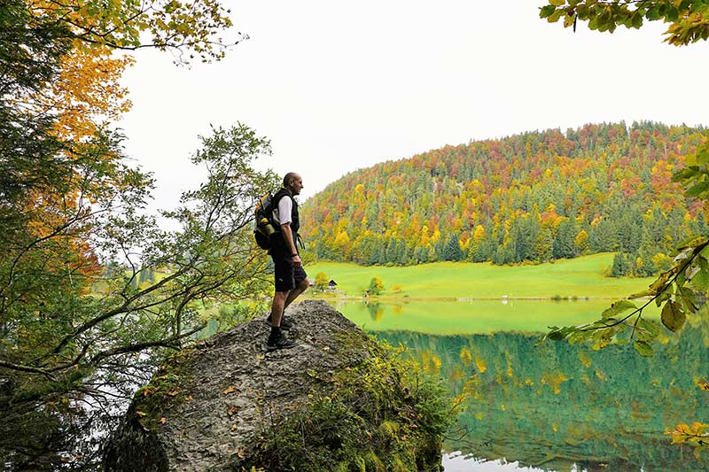 Aussicht genießen und Natur verstehen